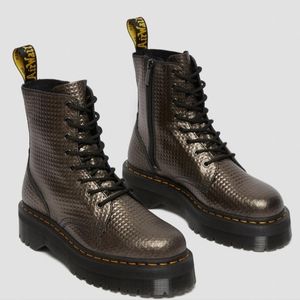 Dr. Martens Jadon Stud Emboss Leater Platform Womens 8/Mens 7